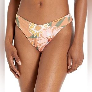 Roxy Women's Standard Ribbed Love High Leg Bikini Bottom